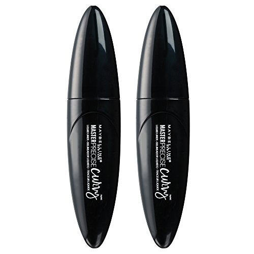 Maybelline Master Precise Curvy Liquid Eyeliner, Black, 2 Pack