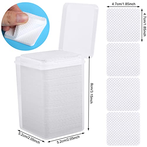 400 Eyelash Extension Glue Wipes + Pump Dispenser Bottle
