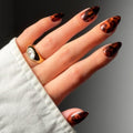 Glamnetic Short Almond Press On Nails - Tortoiseshell 30 Nail Set