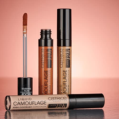 Catrice | Liquid Camouflage High Coverage Concealer | Ultra Long Lasting Concealer | Oil & Paraben Free | Cruelty Free (007 | Natural Rose)