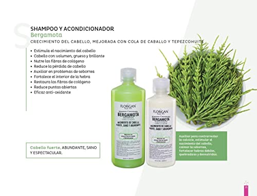 Hair Growth Conditioner Bergamota 500ml. Florigan