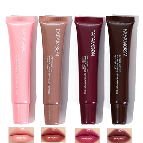 Baorder 4-Color Hydrating Lip Gloss Set with High Shine