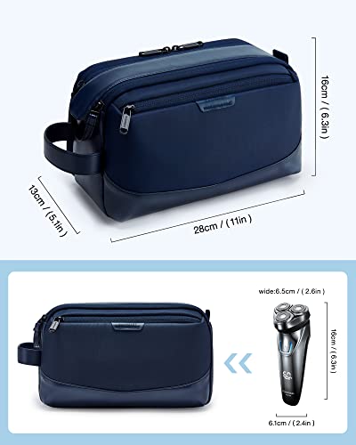 BAGSMART Large Water-Resistant Toiletry Bag for Men - Dopp Kit