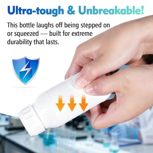 4-Pack TSA-Compliant 3.4oz Travel Bottles - BPA-Free & Leak-Proof