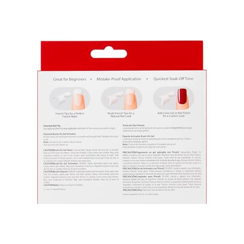 Brush-On Gel Nail Kit for Long Lasting DIY Manicures
