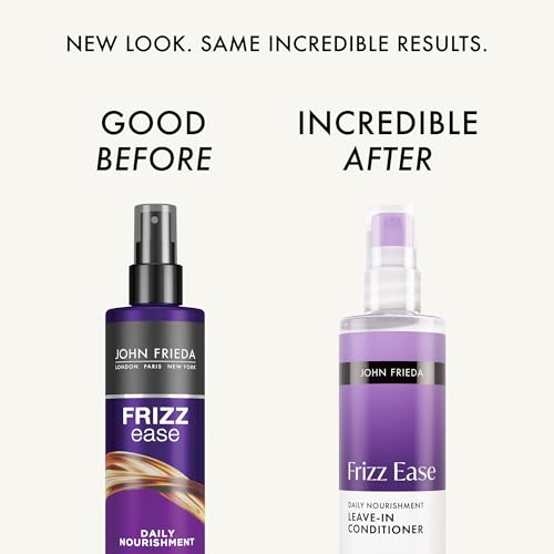 John Frieda Frizz Ease Leave-In Conditioner for Frizzy Hair - New Packaging, 8 fl oz