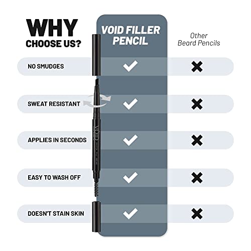 VOID Homme Gray Beard Pencil Filler - Set of 4