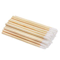 100pc Bamboo Lip Gloss Wands Disposable Brushes
