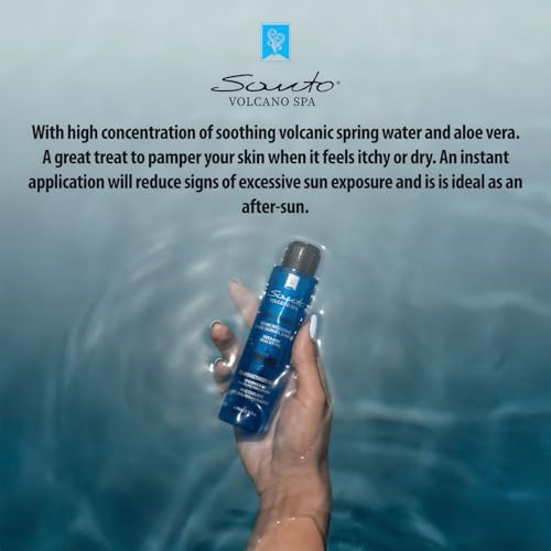 Volcanic Water Gel 100ml ? Soothing & Hydrating Hydro Gel Moisturizer for Face & Body ? Reduces Redness, Itchiness, Irritation and Sunburn