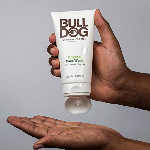 BULLDOG Mens Skincare and Grooming Face Scrub, original, 12.6 Ounce