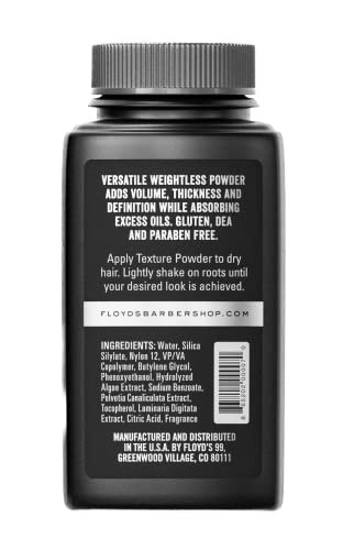 Floyd's 99 Hair Styling Powder – Volume & Hold, 0.5 oz