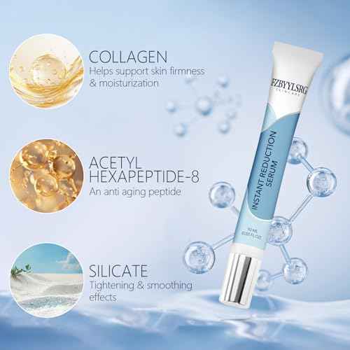 Rapid Reduction Eye Serum - Visibly Reduces Under-Eye Bags, Wrinkles, Dark Circles, Fine Lines & Crow's Feet Instantly, Facial Serum-10ML