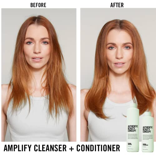 Authentic Beauty Concept Amplify Conditioner | Volumizing Conditioner for Fine Hair | Increases Body & Volume | Vegan & Cruelty-free | Silicone-free | 8.4 fl. oz.