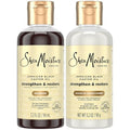 SheaMoisture Travel Essentials, Jamaican Black Castor Oil Strengthen & Restore Shampoo and Leave-in Conditioner Set, 3.2 Oz Each