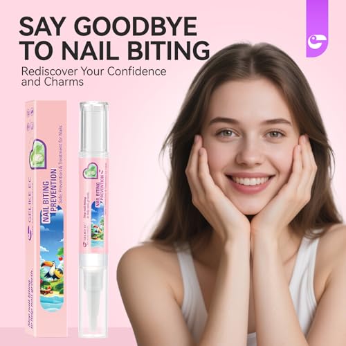 NaNail Biting Prevention Pen for Women - Discreet Nail & Finger Sucking Deterrent