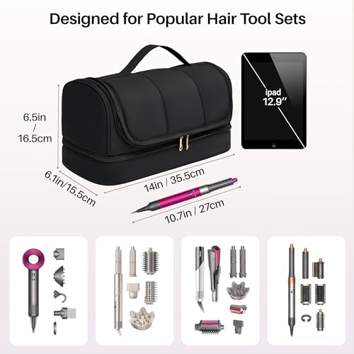 Dyson Airwrap Hanging Organizer with Removable Divider