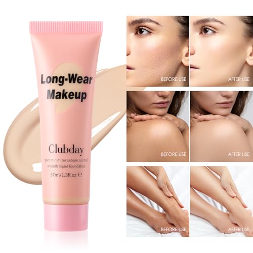 Clubday Long-Wear Liquid Foundation | 24H Matte Finish