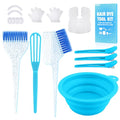 YOOVR 19-Piece Hair Bleach & Dye Kit with Brush, Bowl & Clips