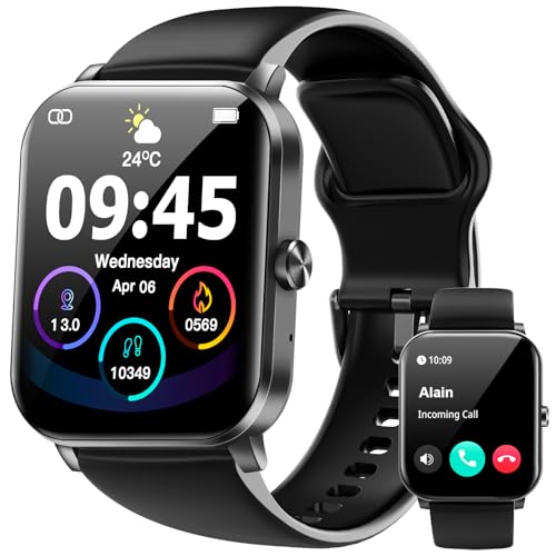QONBINK Smart Watch for Men & Women - 1.85" HD Fitness Tracker