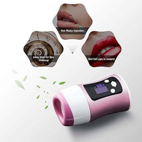 Electric Lip Plumper Tool - Fuller Lips, 600mAh