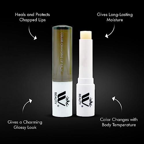 WBM Care Color Changing Lip Balm - Sustain, Repair and Moisturize your Lips, 3.3g