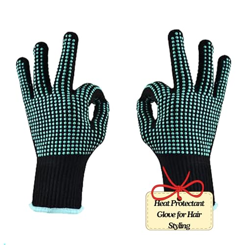 Heat-Resistant Gloves for Hair Styling & Flat Irons