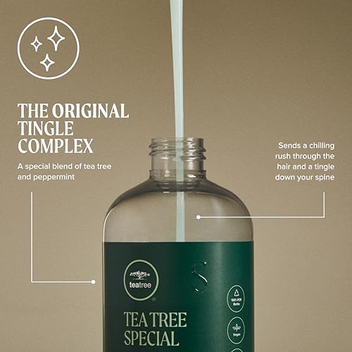 Tea Tree Shampoo for Oily Hair | Deep Cleansing Scalp Care