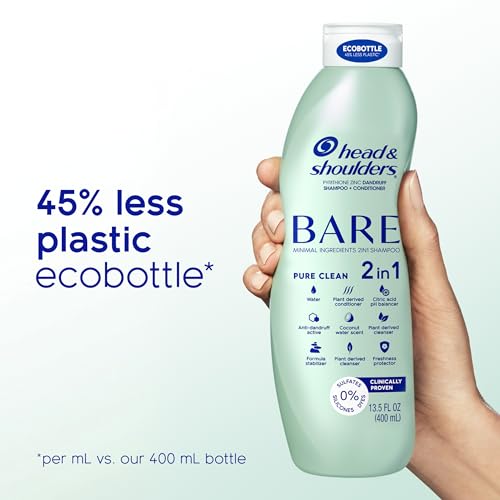 Head & Shoulders BARE Pure Clean 2-in-1 Anti-Dandruff Shampoo & Conditioner