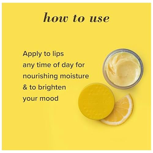 Burt's Bees 100% Natural Origin Lip Treatment with Sea Minerals Sweet Mint (Lemon Sorbet) - Hydrating, Moisturizing, Nourishing, Uplifting Lip Balm