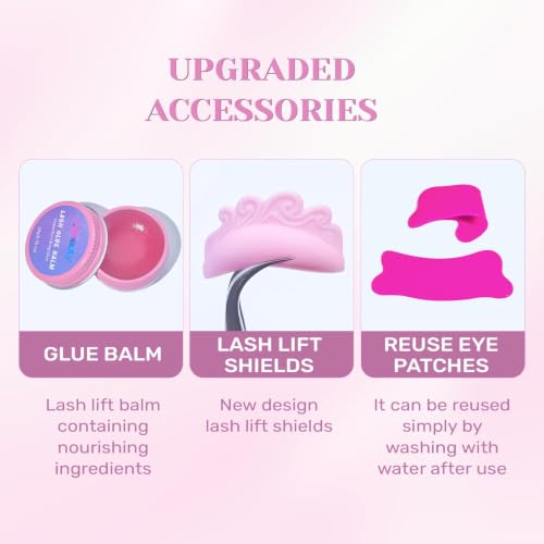 Libeauty Lash Lift Kit – Professional Eyelash Perm with Glue Balm