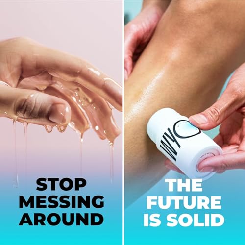 WYOS All Over Oil Stick 3 Pack, Face Body Oil Dew Hydration Shine Glow, Moisturizing Non-Greasy Formula, Travel Friendly, Leak Free, Highlighter Balm, Hair Stick, Vegan, Sulfate Free, Paraben Free