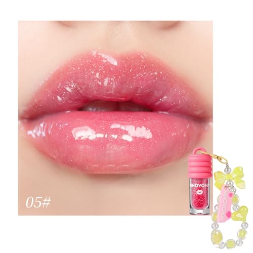 3 Pcs Hydrating Lip Gloss Set, Colors Changing Lip Gloss Cute Bracelet Designs Lip Oil, Lip Jelly for Women, Party Gift, Non-toxic Make-up
