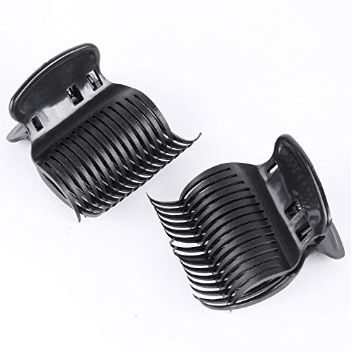 Hot Roller Clips - 24 Pack Hair Curler Replacement Claw Clips (Black)