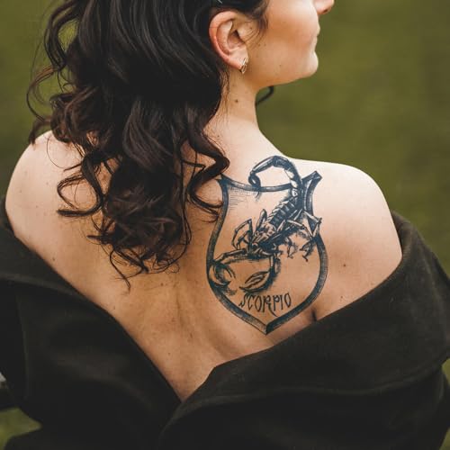 6 Sheets Semi-Permanent Waterproof Temporary Tattoo Stickers