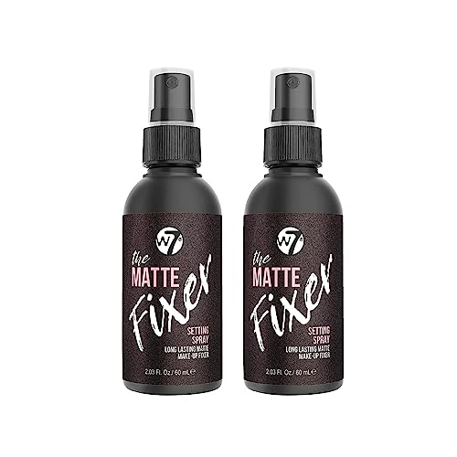 W7 The Fixer Makeup Setting Spray - Matte Finish 2 Pack