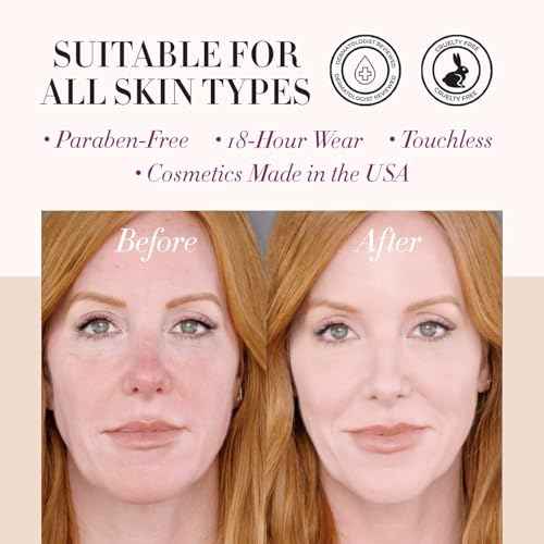 Luminess Air Icon Makeup Airbrush System and 4-Piece Foundation Starter Kit, Medium Coverage - Quick, Easy & Long Lasting Application - Includes Silk 4-In-1 Foundation, Highlighter & Blush