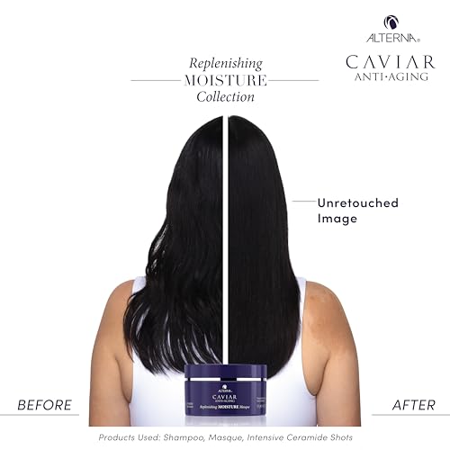 Alterna CAVIAR Anti-Aging Replenishing Moisture Hair Masque | Replenishes Dry, Coarse, Damaged Hair | Sulfate Free