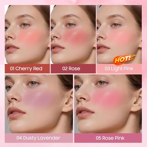 Liquid Blush Tint - Long-Lasting Cheek & Lip Stain, Buildable Color