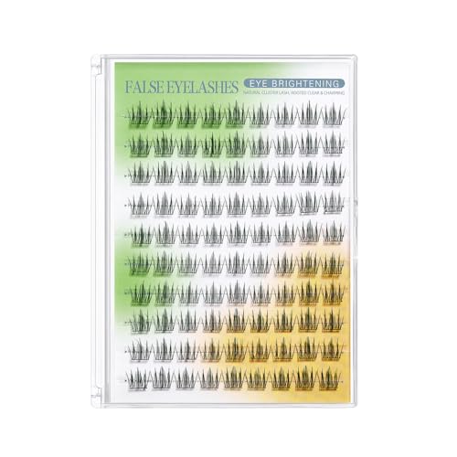 Natural Wispy Lash Clusters 13MM - 120pcs DIY Kit