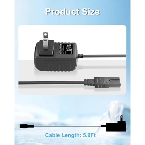 WUKUR 2V Shaver Charger Compatible with Wahl 8061, 8786, 8163, 7367, 7357, 7353, 7029, 7060, 7035, 7339, 7356 5-Star Series Clipper Trimmer