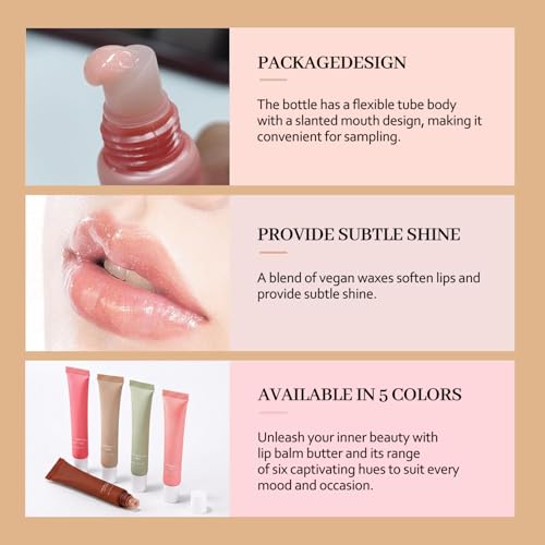 Natural Lip Balm Butter with Shea Butter & Olive Oil