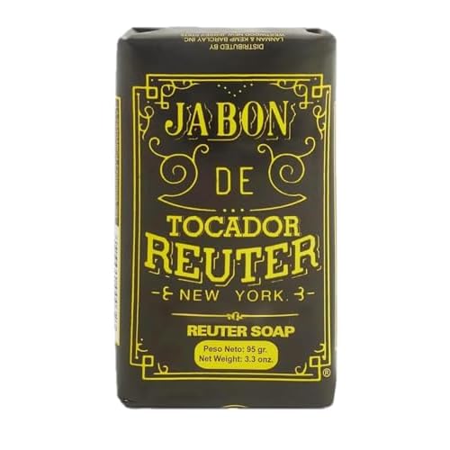 Lanman & Kemp Reuter Soap Bar - Jabon De Tocador Reuter 3.3 Oz (Pack of 4)