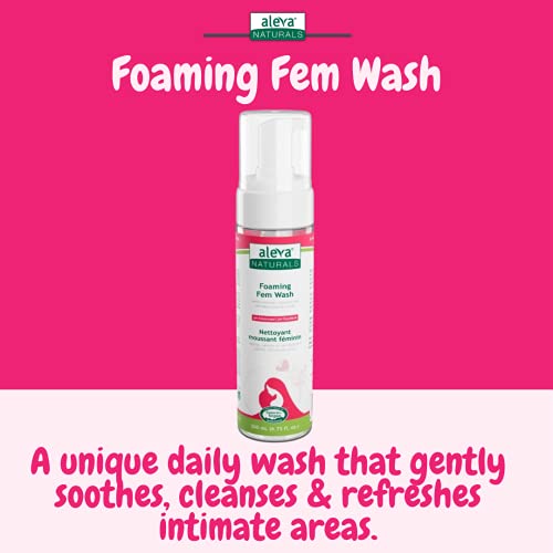 Foaming Feminine Wash |For Intimate Areas |Self-Foaming Pump |pH Balanced |Cleanses and Refreshes |Made with Natural and Organic Ingredients |Dermatologist & Gynecologist Tested |(6.7 fl.oz / 200ml)