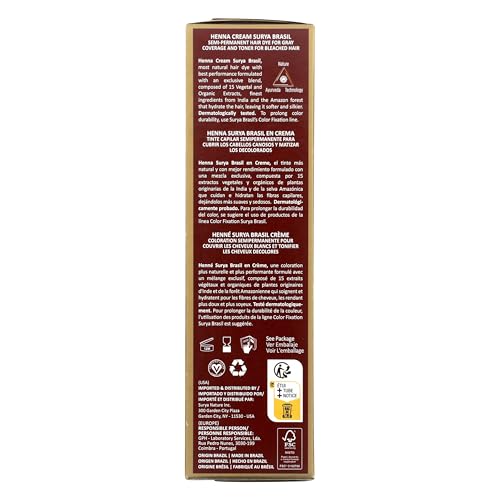 Surya Brasil Henna Cream Hair Color - Copper 70ml
