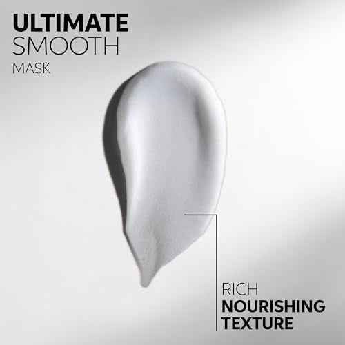 Wella Professionals ULTIMATE SMOOTH Intense Mask with Deep Nourishment | Treatment for Dry, Frizzy Hair | Smooths & Adds a Silky Shine | With Squalane & Omega 9 | Color Safe
