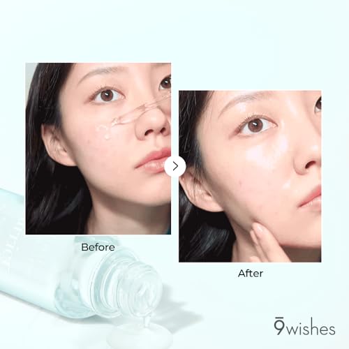 [9 wishes] Rebuild Skin Barrier Ampule Serum #Barrier 0.85Fl.Oz to repair damaged skin barrier and balance skin pH level for healthy skin (Renewed)