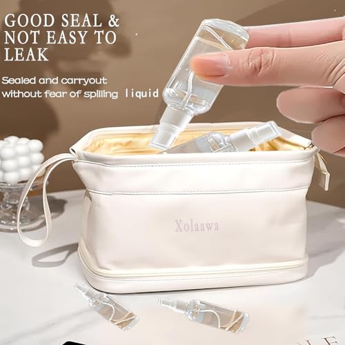 4-Pack Clear Travel Spray Bottles Leakproof for Face Hair Toner
