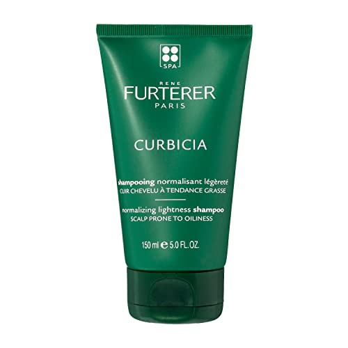 Rene Furterer CURBICIA Purifying Lightness Shampoo - For Oily-Prone Scalp - Sebum Control - 5 fl. oz.