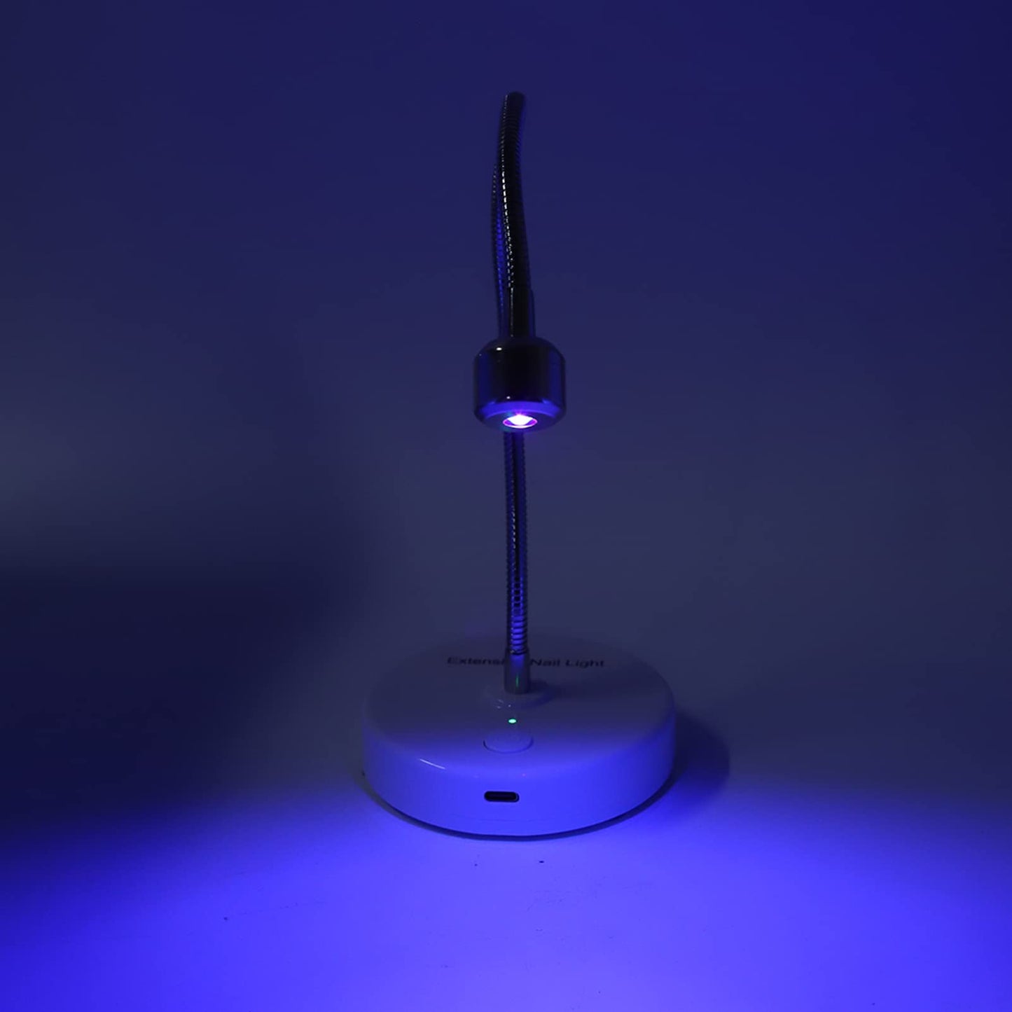 Chazcool Gel x Nail Lamp, USB Led Nail Lamp for Gel Nails, Gooseneck Gel Nail Light, Professional Cordless Nail Dryer for Home Salon Manicure