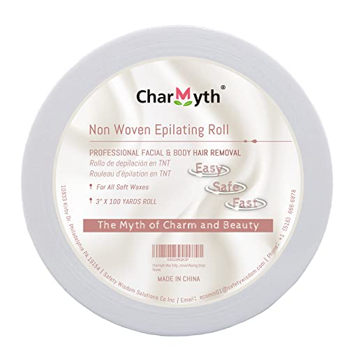 Wax Strips Epilating Roll Non Woven Disposable for Body & Face 100 Yard Hair Removal Waxing Strips